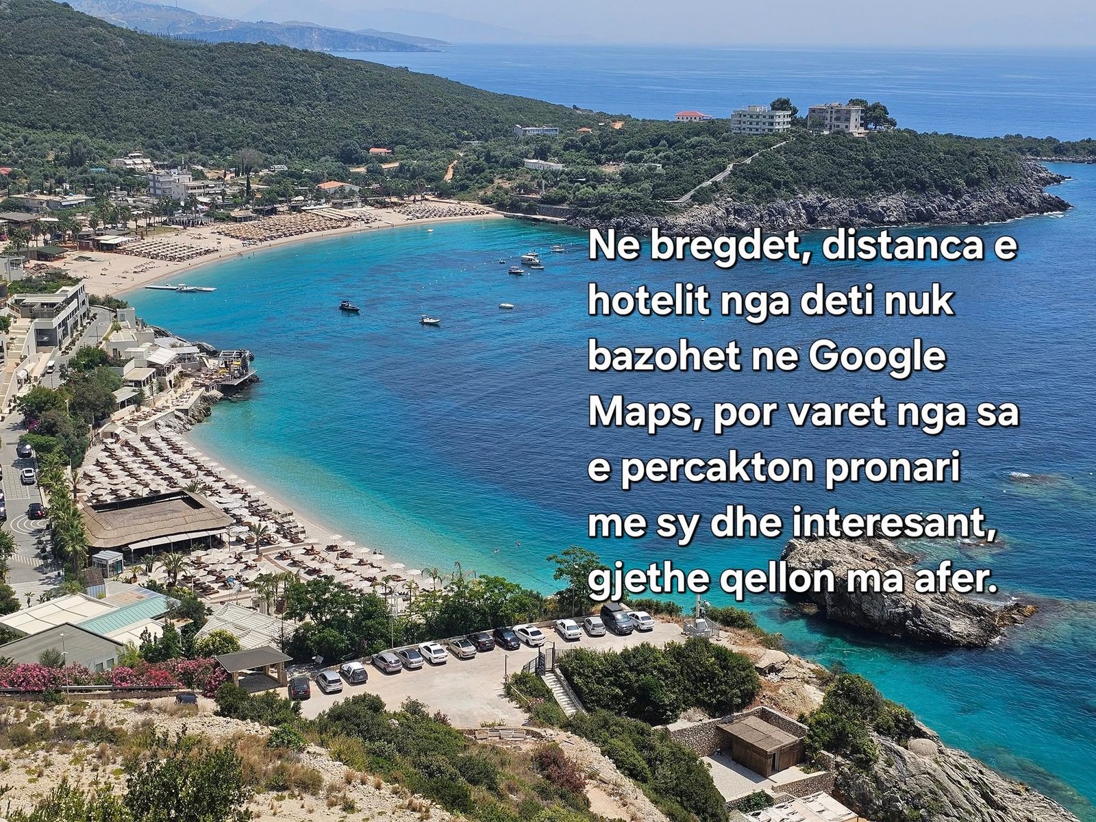 Pronari thote 200metra, por kure nisesh, e kupton qe jane 2000metra”(si leket, me nje zero me shume).