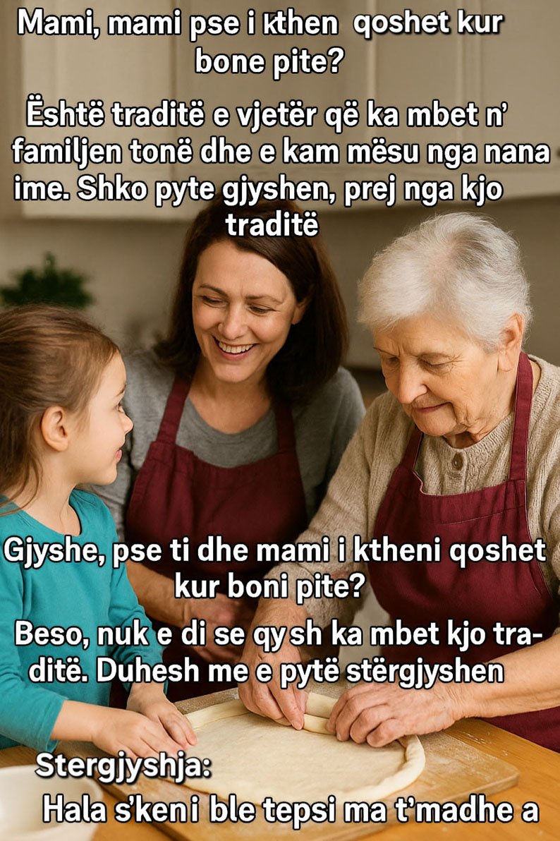 Bleni mo ate tepsi